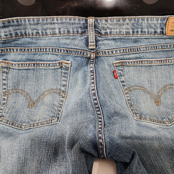 Levis Low Boot Cut 545 jeans, 14M, red tag, EUC, vintage - Picture 4 of 5